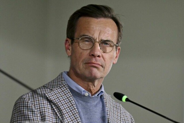 Sveriges statsminister Ulf Kristersson er ikke fornøyd med Israels handlinger.