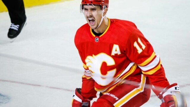 Calgary Flames' Mikael Backlund.
