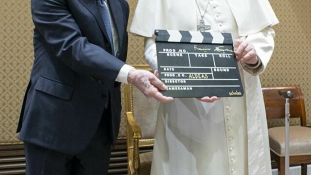 Martin Scorsese og pave Frans Pope Francis da de møttes i januar. Paven er med i Scorseses kommende dokumentar, som er utviklet av Scholas Occurrentes, utdanningsbevegelsen som ble grunnlagt av pave Frans, i samarbeid med Scorsese.