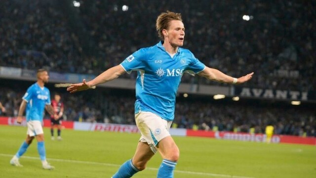 Scott McTominay har herjet for Napoli denne sesongen.