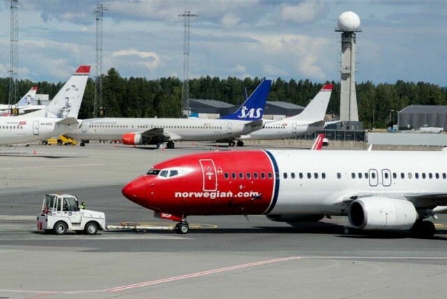 Ansatte i de svenske kabinavdelingene i Norwegian og SAS kan bli tatt ut i streik.