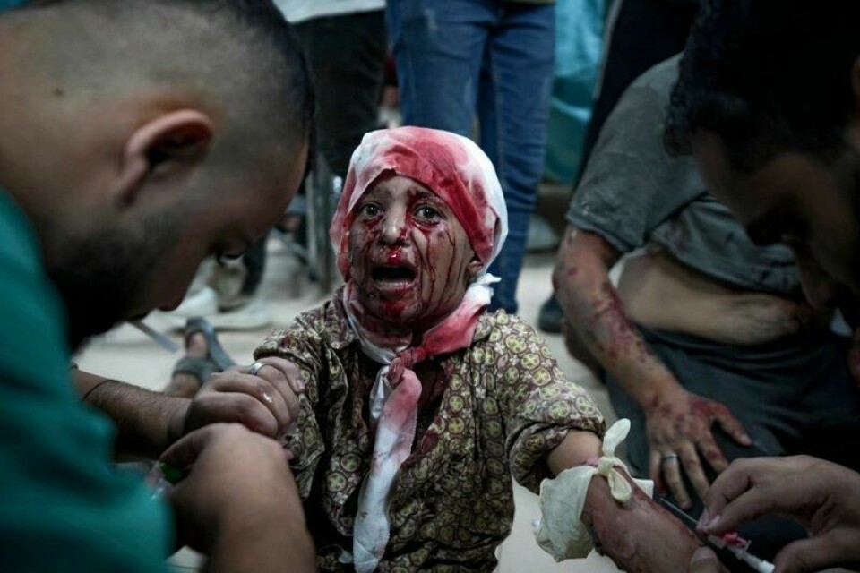 Over 16.000 palestinske barn er drept og titusenvis er såret i israelske angrep i Gaza de siste 535 dagene. Historien vil dømme oss hardt for vår passivitet, advarer Redd Barnas generalsekretær Henriette Westhrin. Over 16.000 palestinske barn er drept og titusenvis er såret i israelske angrep i Gaza de siste 535 dagene. Historien vil dømme oss hardt for vår passivitet, advarer Redd Barnas generalsekretær Henriette Westhrin. Foto: AP / NTB