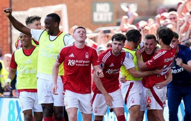 Nottingham Forest har falt av i toppkampen i Premier League.