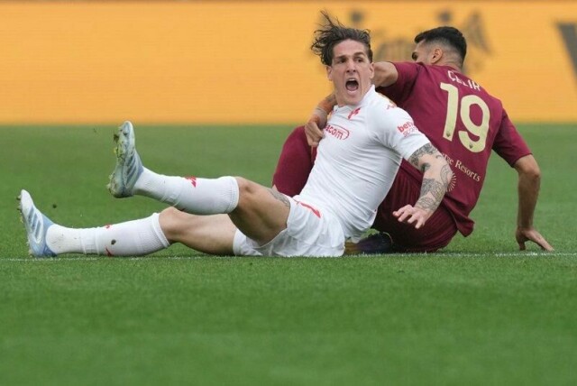 Roma er lite imponert over Fiorentinas Nicolo Zaniolos oppførsel mandag kveld.