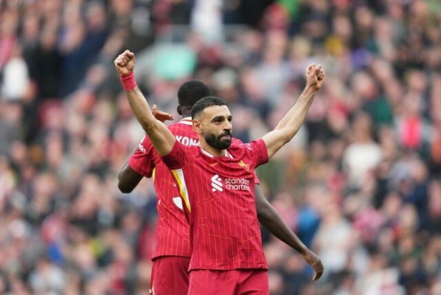 Mohamed Salah har forlenget med Liverpool.