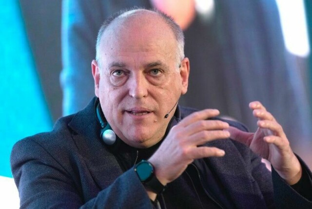 Javier Tebas raser mot Real Madrid.