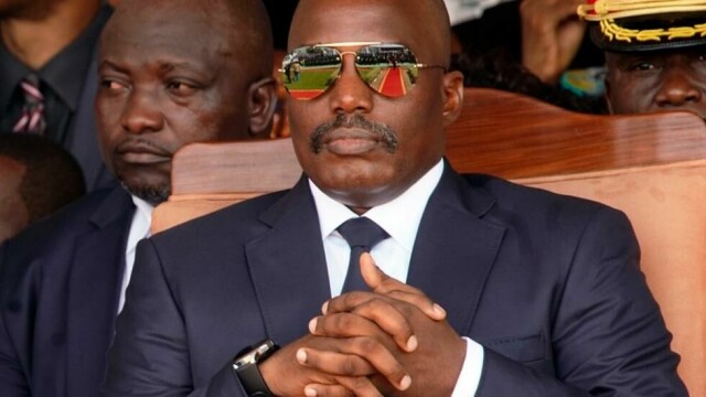 Kongos tidligere president Joseph Kabila, her avbildet under innsettelsesseremonien for president Felix Tshisekedi i 2019, har vendt tilbake til hjemlandet etter to års selvpålagt eksil.