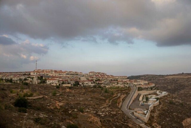 Den israelske bosetningen Efrat på Vestbredden. Siden 1967 har antall israelske bosettere på den okkuperte Vestbredden vokst til over en halv million.