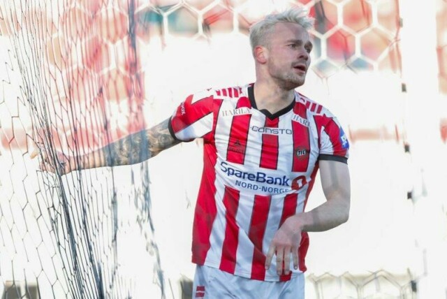 Kent-Are Antonsen scoret på heftig vis mot KFUM Oslo. Bildet er fra cupkampen mot samme lag tidligere i uken.