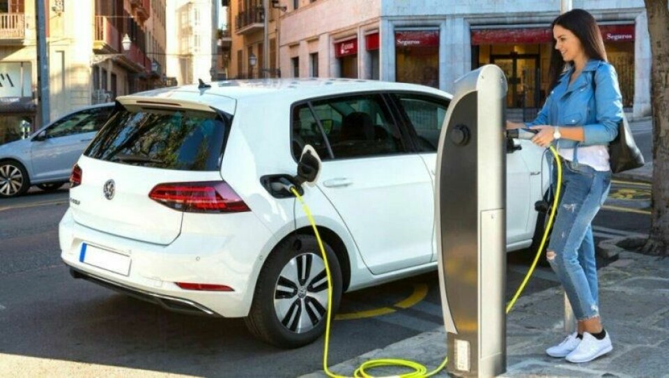 ELBIL: Rundt 1/3 av alle Golf på bruktmakredet er elektriske e-Golf. ELBIL: Rundt 1/3 av alle Golf på bruktmakredet er elektriske e-Golf. Foto: Broom