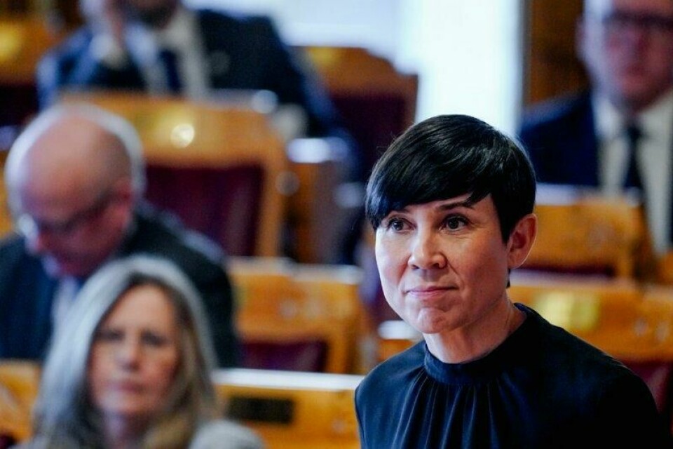 Ine Eriksen Søreide (H) er glad for at Nammos strømproblemer nå ser ut til å løse seg. Ine Eriksen Søreide (H) er glad for at Nammos strømproblemer nå ser ut til å løse seg. Foto: Ole Berg-Rusten / NTB