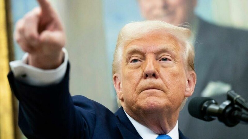 USAs president Donald Trump. USAs president Donald Trump. Foto: AP / NTB