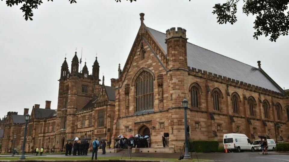 Universitetet i Sydney er Australias eldste universitet, og feirer i år 175-års jubileum. Universitetet i Sydney er Australias eldste universitet, og feirer i år 175-års jubileum. Foto: AFP / NTB