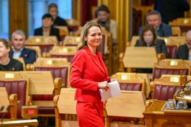 Høyres Linda Hofstad Helleland satt i styret til barnehageaktøren Norlandia samtidig som hun behandlet forslag som kunne påvirke selskapets økonomi. Her fra en tidligere anledning. Arkivfoto: Annika Byrde / NTB