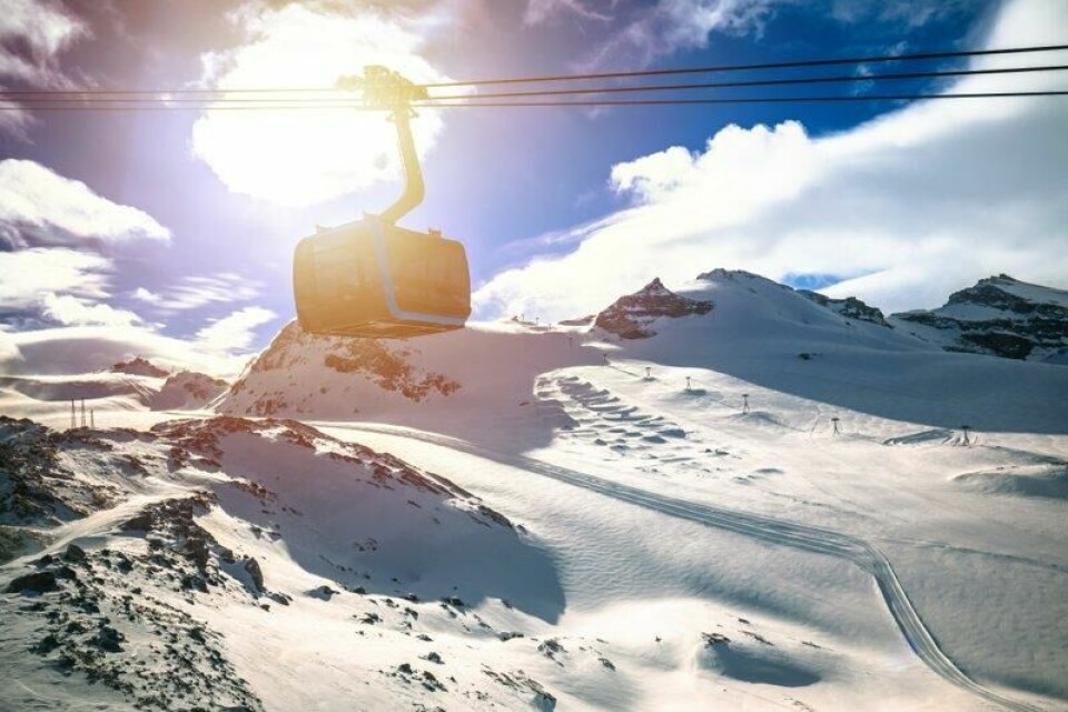 Matterhorn Glacier Paradise: Dette nye gondolprosjektet har som formål å øke helårstrafikk mellom Sveits og italienske Cervinia. Matterhorn Glacier Paradise: Dette nye gondolprosjektet har som formål å øke helårstrafikk mellom Sveits og italienske Cervinia. Foto: Shutterstock / NTB