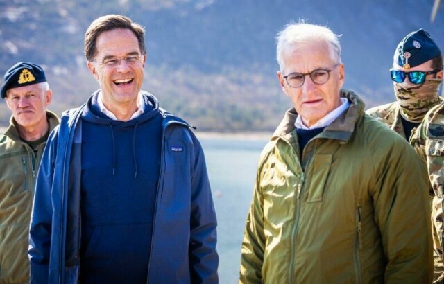 Mark Rutte var på norgesbesøk torsdag, der Jonas Gahr Støre viste Nato-sjefen hvordan norske styrker og allierte jobber i nordområdene.