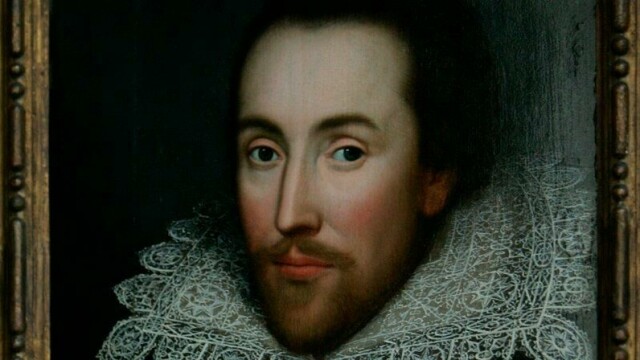 Et portrett av William Shakespeare.