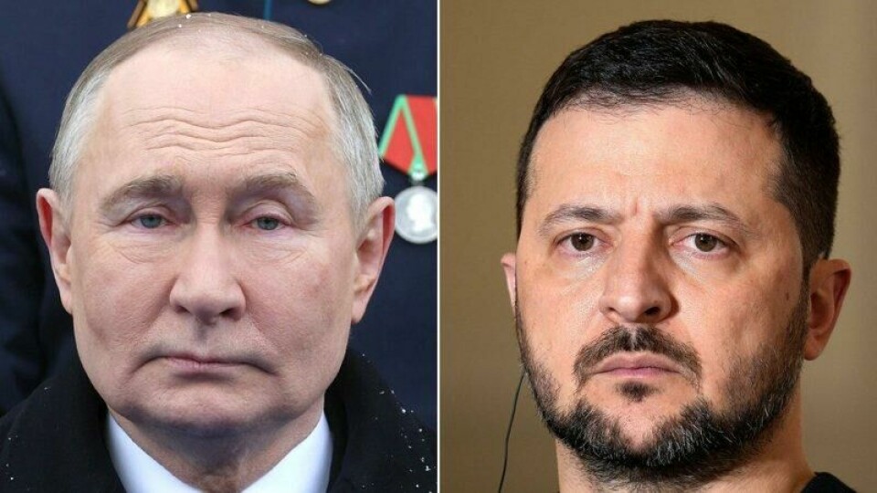 Vladimir Putin og Volodymyr Zelenskyj. Vladimir Putin og Volodymyr Zelenskyj. Foto: AFP / NTB