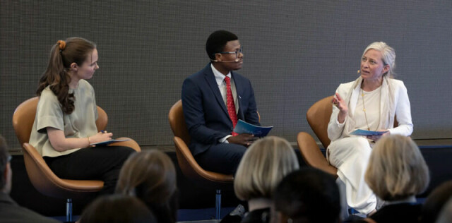 When we fail: Under Norfundkonferansen, som gikk av stabelen i Oslo i går, delte Norfunds Marianne Jønsberg, Donald Kariuki og Birgit Edlefsen (t.h) erfaringer fra to million-investeringer der det statlige investeringsfondet mislyktes.