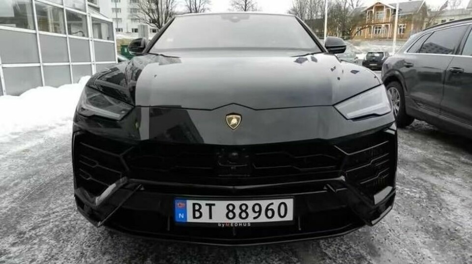 Denne Lamborghinien ble stjålet i helgen. Har du sett den?