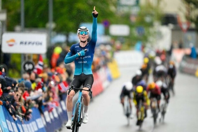Storm Ingebrigtsen tok en knallsterk seier i Tour of Norway.