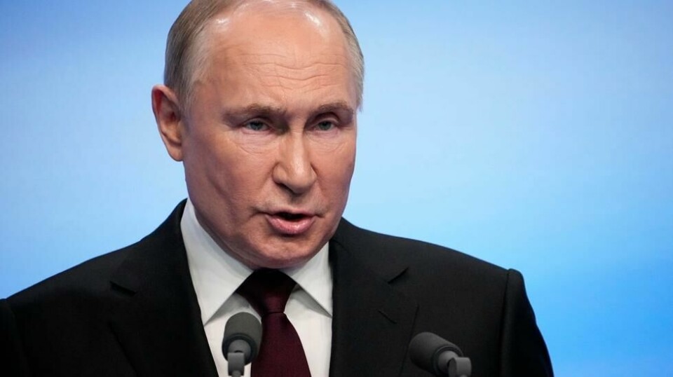 Russlands president Vladimir Putin.