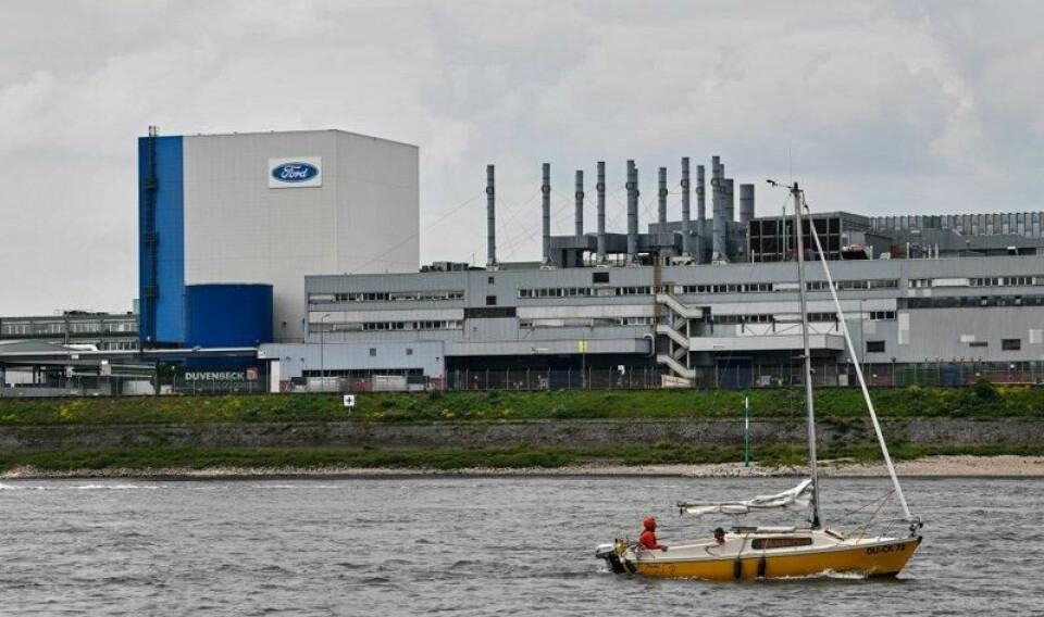 Ford har investert over 20 milliarder kroner for å produsere elbiler ved fabrikken sin i tyske Köln. Her har de bygget biler siden 1933. Ford har investert over 20 milliarder kroner for å produsere elbiler ved fabrikken sin i tyske Köln. Her har de bygget biler siden 1933. Foto: Martin Meissner / AP / NTB