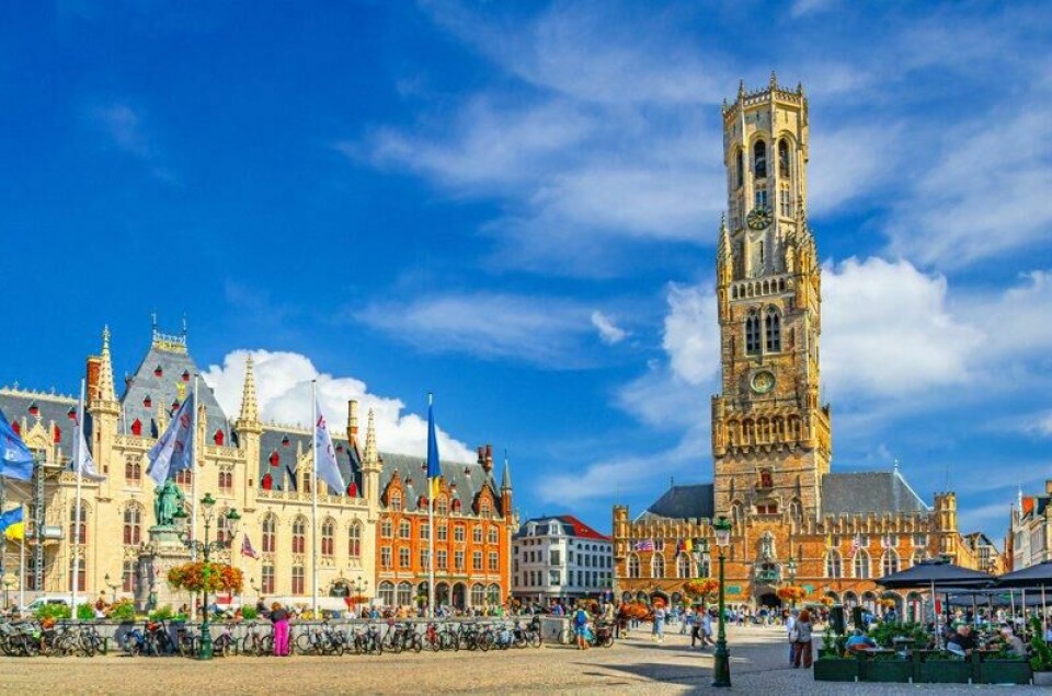 Brugges historiske sentrum er på UNESCOs verdensarvliste. Brugges historiske sentrum er på UNESCOs verdensarvliste. Foto: Aliaksandr Antanovich / Shutterstock / NTB