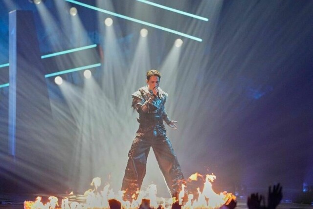Kyle Alessandro er videre til finalen. Her fra tirsdagens semifinale.