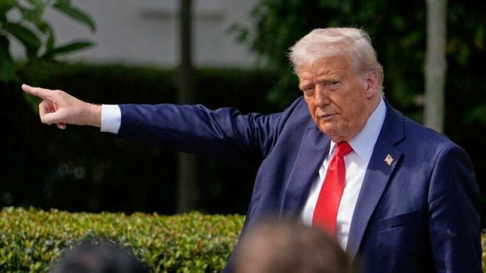 President Trump hevder Harvard, som anses som et av verdens beste universiteter, kun lærer bort «hat og dumskap». President Trump hevder Harvard, som anses som et av verdens beste universiteter, kun lærer bort «hat og dumskap». Foto: Manuel Balce Ceneta / AP / NTB