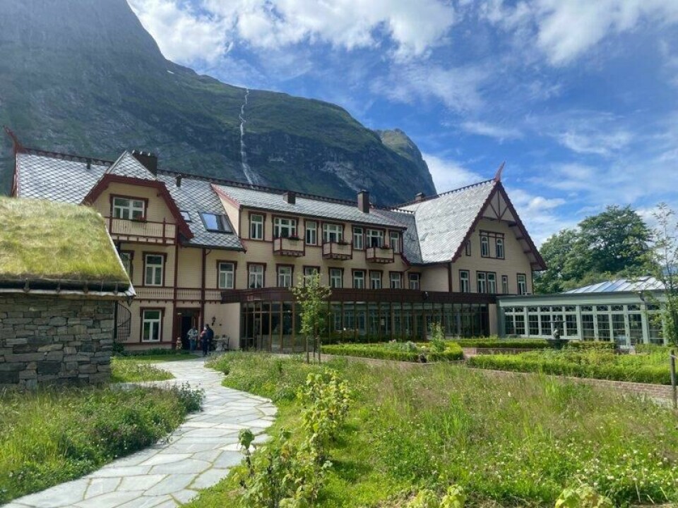 Hotel Union Øye ligger i Listhaugs hjemfylke. Hotel Union Øye ligger i Listhaugs hjemfylke. Foto: Shutterstock / NTB