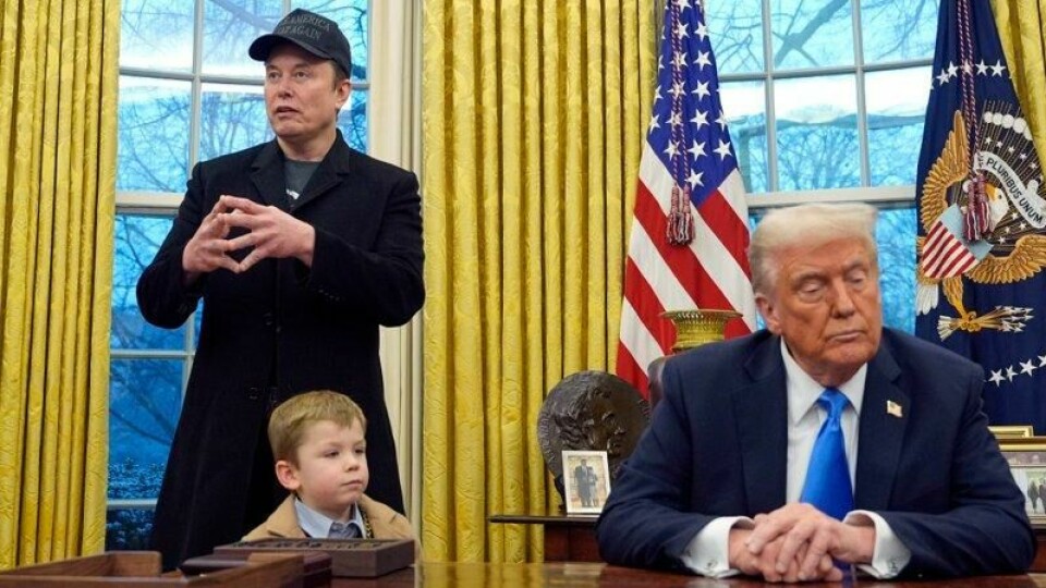 Trump og Elon Musk startet nedkuttingen av statlige ansatte i et høyt tempo. Washington. Trump og Elon Musk startet nedkuttingen av statlige ansatte i et høyt tempo. Washington. Foto: Alex Brandon / AP / NTB