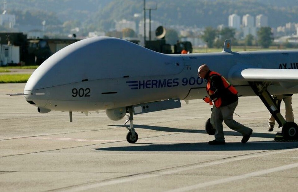 Norge er medeier i Thales som leverer til Hermes, skriver innleggsforfatterne. Norge er medeier i Thales som leverer til Hermes, skriver innleggsforfatterne. Foto: Pascal Lauener / Reuters