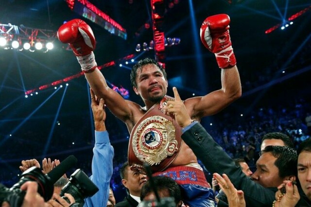 Manny Pacquiao gjør comeback.