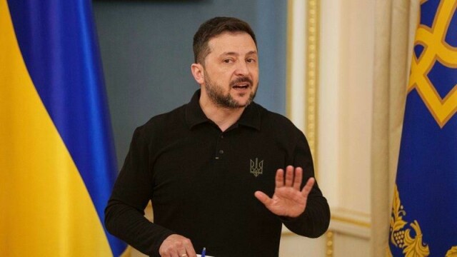 Ukrainas president Volodymyr Zelenskyj sier det var sterke følelser i sving knyttet til fredssamtalene onsdag.
