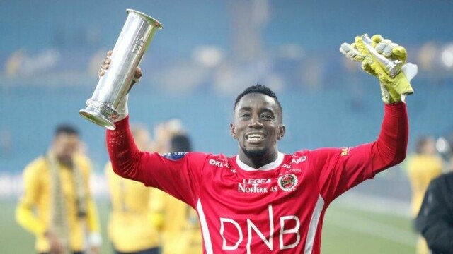 Arnold Origi tok NM-gull med Lillestrøm i 2017.