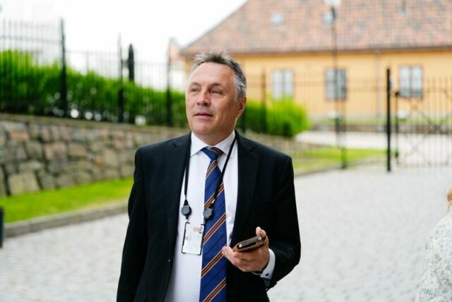 Forsvarsminister Tore O. Sandvik mener Reitan var det beste alternativet for det nye luftoperasjonssenteret til Nato. Her fra en tidligere anledning.