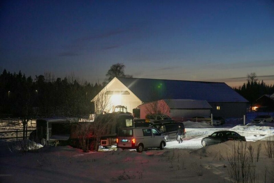 Politiet i arbeid på kvinnens gård på i Løten i Innlandet i januar i fjor. Politiet i arbeid på kvinnens gård på i Løten i Innlandet i januar i fjor. Foto: Fredrik Varfjell / NTB