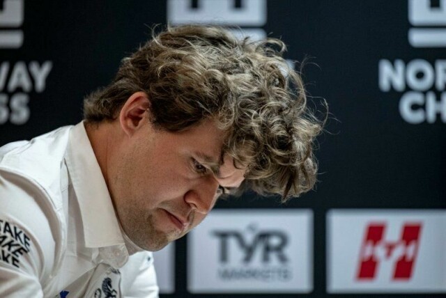 Magnus Carlsen vant i fjerde runde av Norway Chess.
