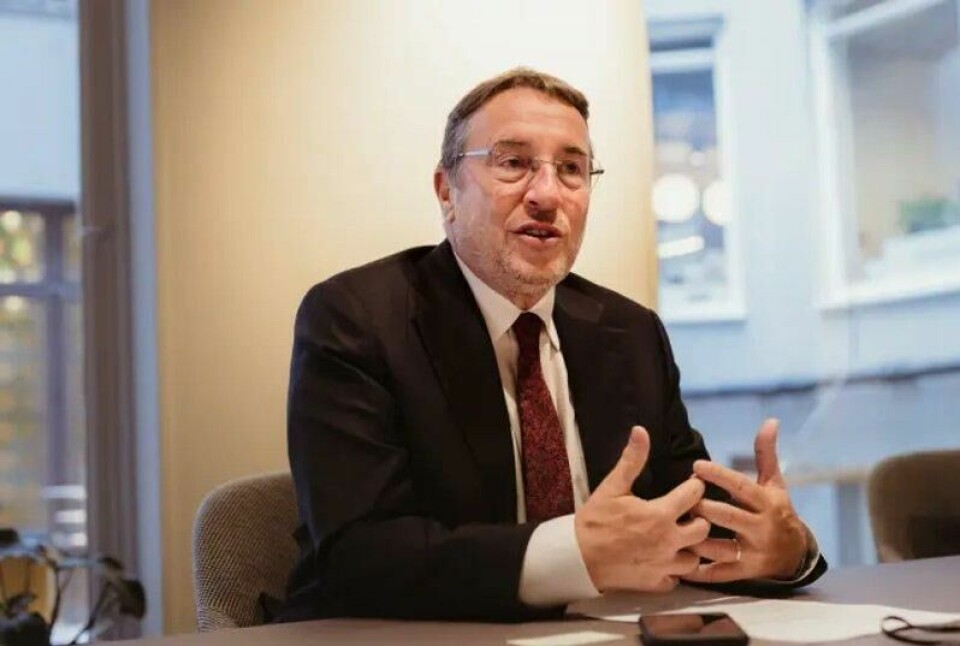 Achim Steiner er toppsjef for FNs utviklingsprogram. Achim Steiner er toppsjef for FNs utviklingsprogram. Foto: Andrea Gjestvang / Panorama nyheter