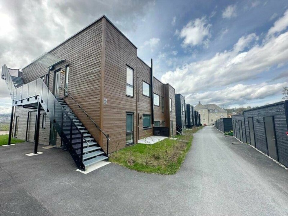 Harmonerer godt med hagebyens beliggenhet i et landlig og naturnært område, mener arkitektene bak Lier Hageby. Harmonerer godt med hagebyens beliggenhet i et landlig og naturnært område, mener arkitektene bak Lier Hageby. Foto: Gard Setsaas / Kapital