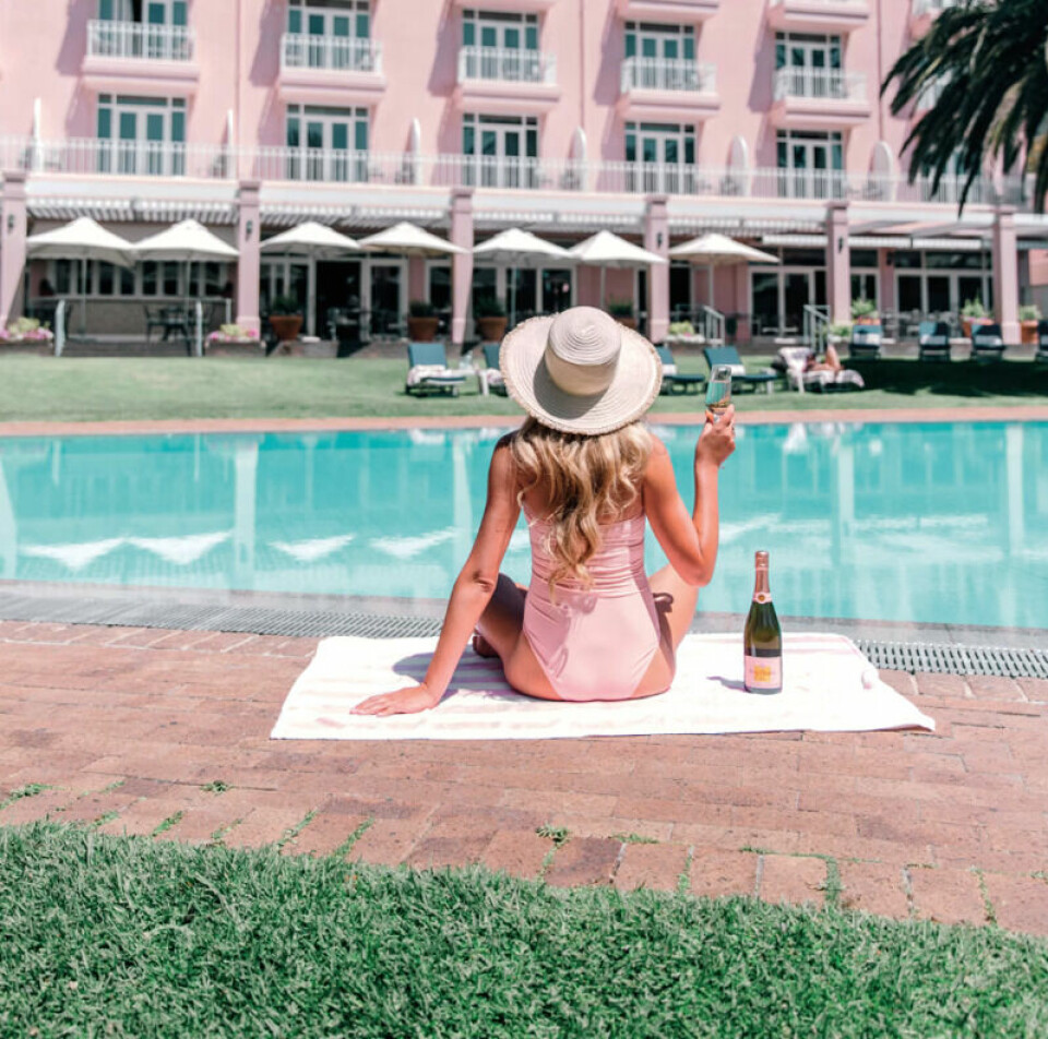 Mount Nelson Hotel har en historisk tilknytning til den tidligere britiske statsministeren Winston Churchill, og en av suitene har fått hans navn. Skjermdump: Mount Nelson Hotel Mount Nelson Hotel har en historisk tilknytning til den tidligere britiske statsministeren Winston Churchill, og en av suitene har fått hans navn. Skjermdump: Mount Nelson Hotel