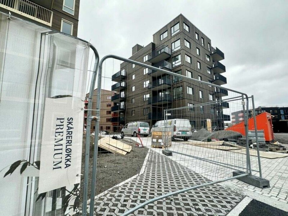 Bruken av smektende ord i boligprosjekter begrenser seg ikke til «hageby». Her fra Lørenskog. Bruken av smektende ord i boligprosjekter begrenser seg ikke til «hageby». Her fra Lørenskog. Foto: Gard Setsaas / Kapital