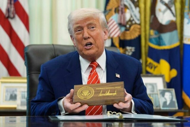 USAs president Donald Trump sier en våpenhvileavtale for Gazastripen kan være klar snart.
