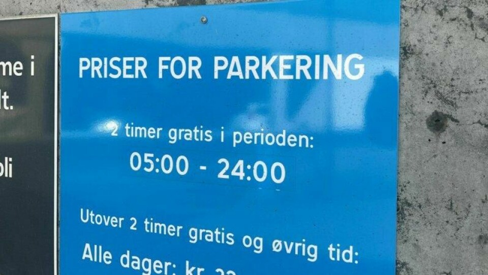 To timer gratis og så betaling, det har blitt vanlig mange steder de siste årene. Men i dette tilfellet påsto mannen at han langt fra hadde stått så lenge. To timer gratis og så betaling, det har blitt vanlig mange steder de siste årene. Men i dette tilfellet påsto mannen at han langt fra hadde stått så lenge. Foto: Broom