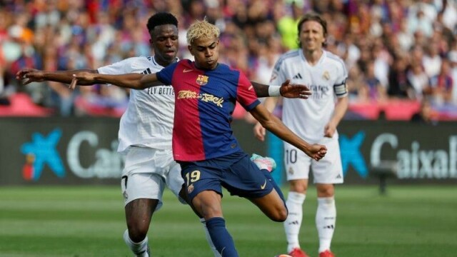 Lamine Yamal gjorde nok en stor kamp mot Real Madrid.