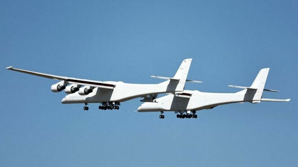 Stratolaunch Roc. Stratolaunch Roc. Foto: AFP / NTB