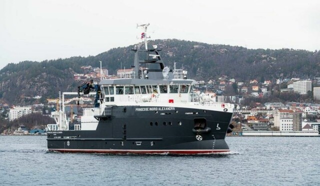 Forskningsfartøyet «prinsesse Ingrid Alexandra».