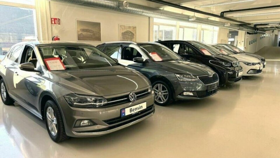 Nyere bruktbiler med bensin og dieselmotor er svært populært. Nyere bruktbiler med bensin og dieselmotor er svært populært. Foto: Broom