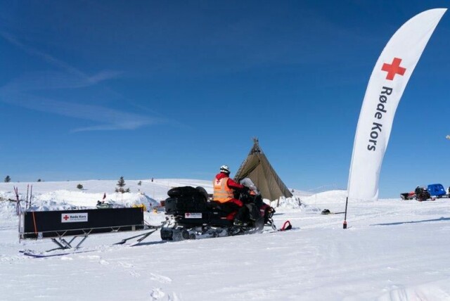 Lite snø hindrer fremkommeligheten for snøscootere denne påsken. Illustrasjonsfoto: Erik Flaaris Johansen / NTB